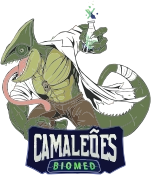 Logo da Atlética Camaleões de Biomedicina - Unex
